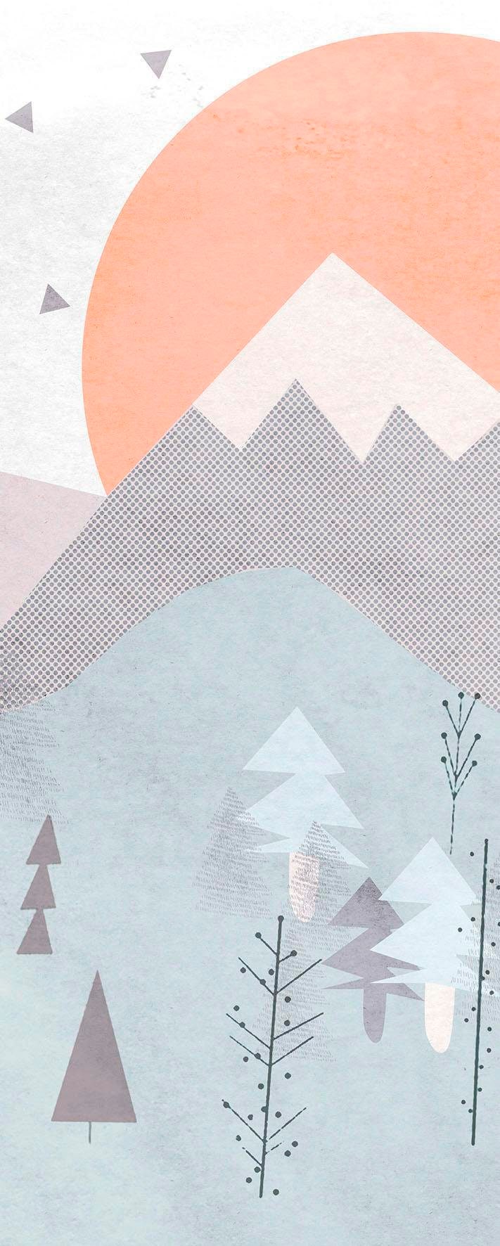 Komar Vliestapete "Wild and Free" (Breite x Höhe), Vliestapete, 100 cm Bahnbreite von Komar