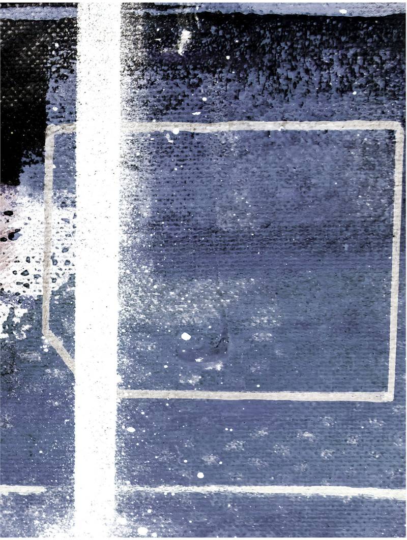 Komar Bild "Bluely Arrangement" Natur 1 Stk. tlg. Wandbild zur Dekoration - ohne Rahmen von Komar