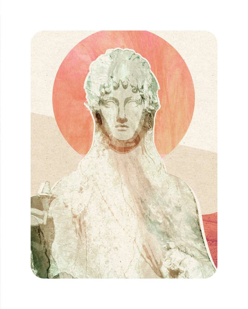 Komar Bild "Spes" Natur 1 Stk. tlg. Wandbild zur Dekoration - ohne Rahmen von Komar