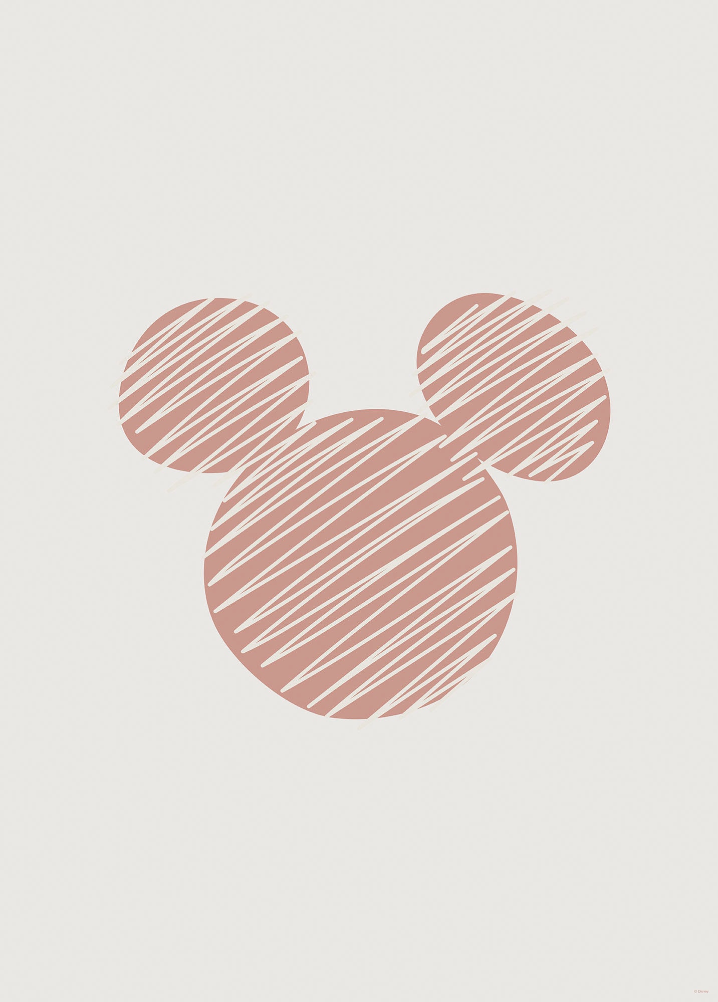 Komar Wandbild "Striped Mouse", (1 St.), Deutsches Premium-Poster Fotopapier mit seidenmatter Oberfläche und hoher Lichtbeständigkeit. Für fotorealistische Drucke mit gestochen scharfen Details und hervorragender Farbbrillanz. von Komar