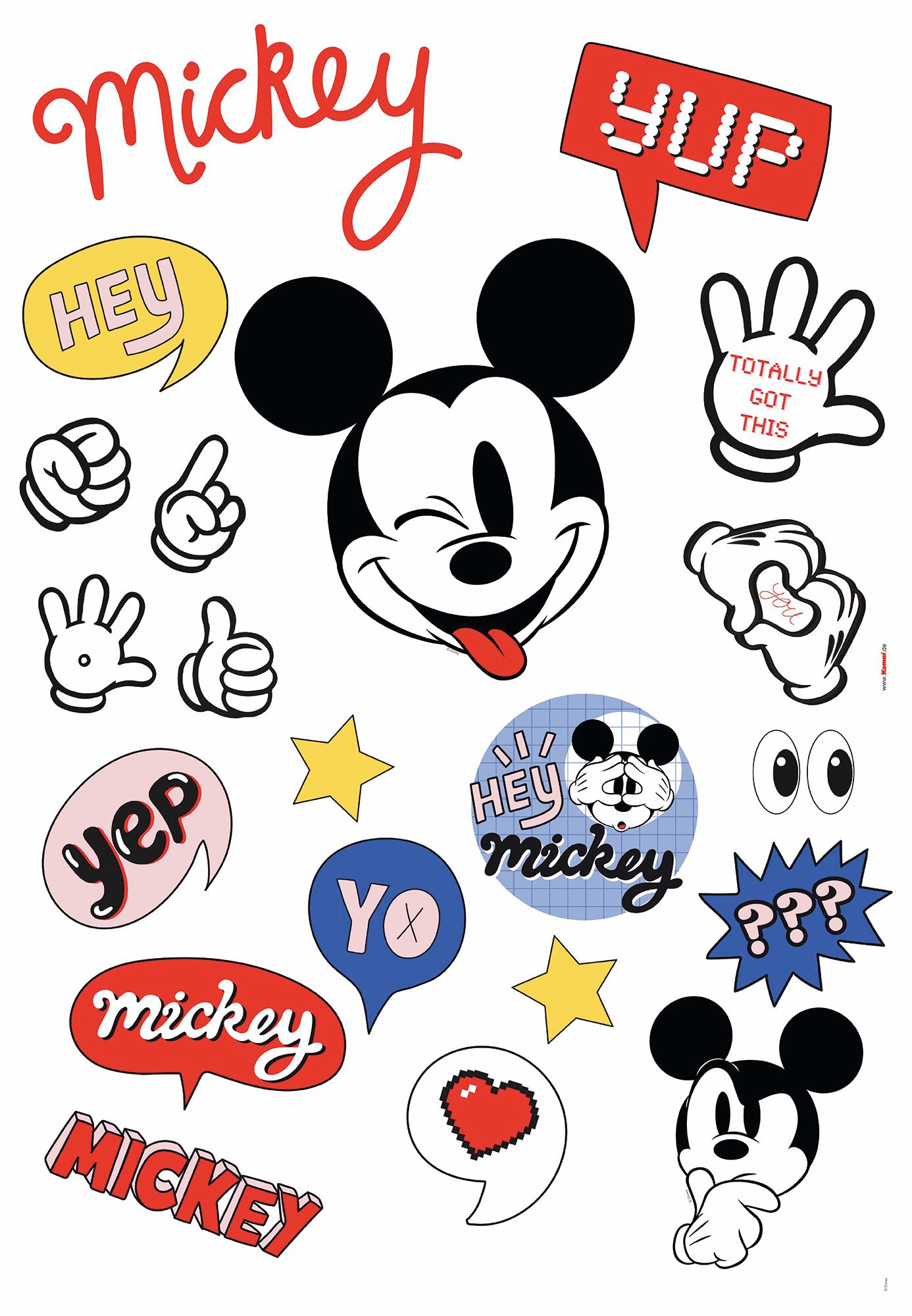 Komar Wandsticker "Ist a Mickey Thing" von Komar