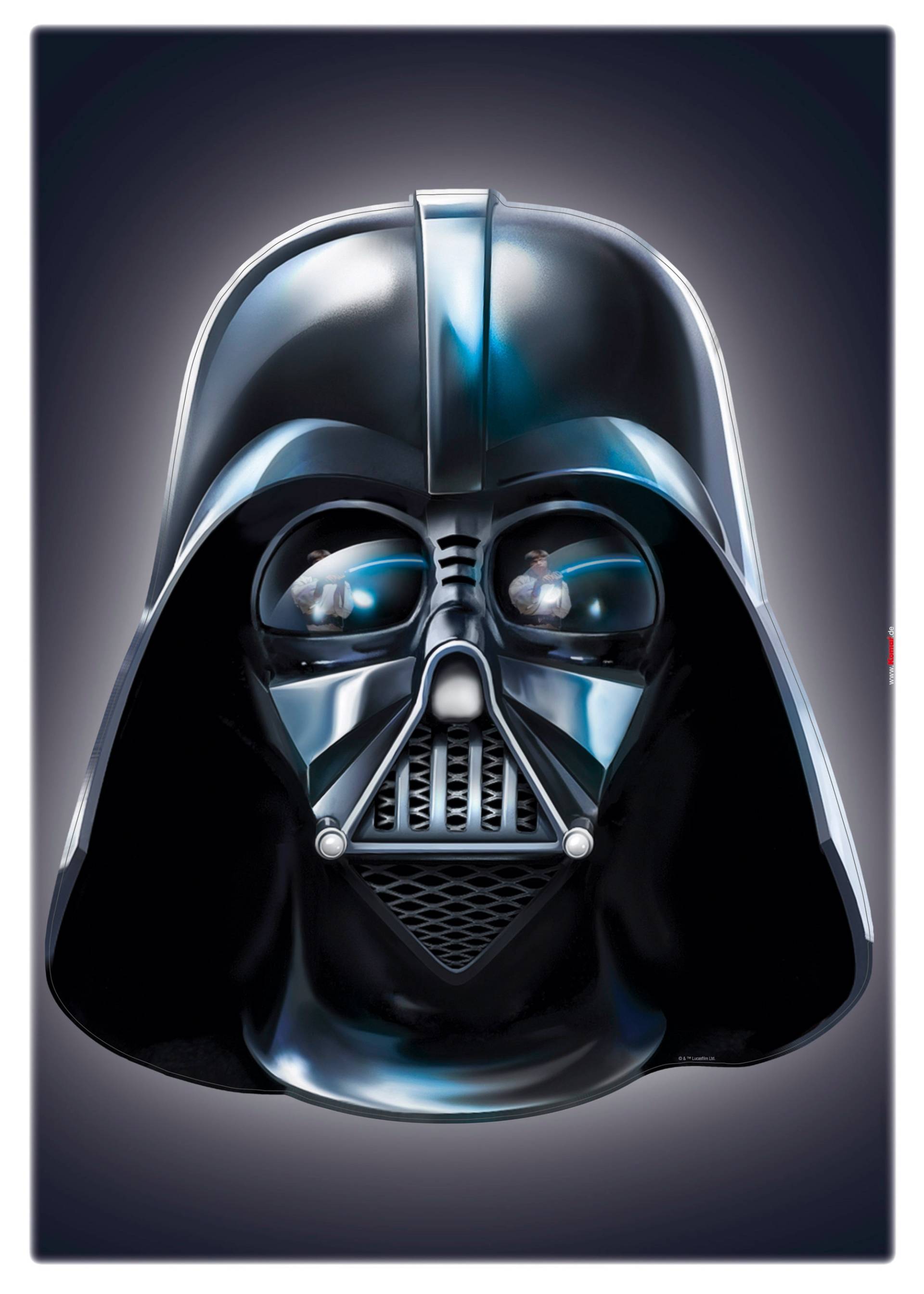 Komar Wandtattoo "Star Wars Darth Vader - Größe 50 x 70 cm" selbstklebend, Wandsticker, Kinderzimmer von Komar