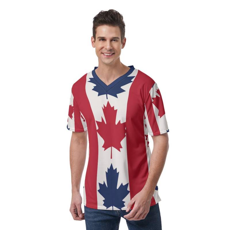 Customisable & Personalisable Canada Unisex Soccer Jersey von Kombitrix