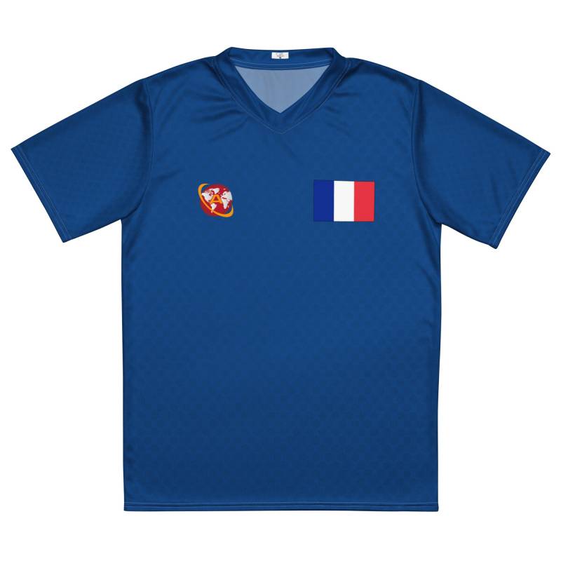 Personalisable France Unisex Soccer/Football Jersey von Kombitrix