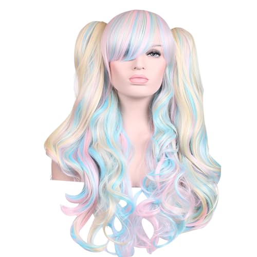 Komdndht Cosplay-Perücke Wie Abgebildet, mit Hochtemperaturbeständigem Draht, Elegantem Modestil, Hochwertiger und Leicht zu Tragender Perücke. von Komdndht