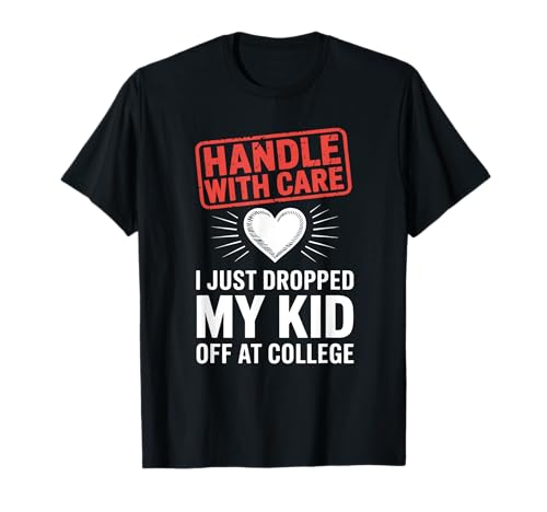 Lustiger Griff mit Sorgfalt Ich Habe Mein Kind gerade am T-Shirt Lustiger Griff mit Sorgfalt Ich Habe Mein Kind gerade am T-Shirt von Komisch, ich habe mein Kind gerade am College