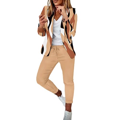 Elegant Damen Hosenanzug Set - Festlich, Sommer, Hochzeit, Sportlich, Business Zweiteiler Elegant Damen Hosenanzug Set - Festlich, Sommer, Hochzeit, Sportlich, Business Zweiteiler von Komiseup