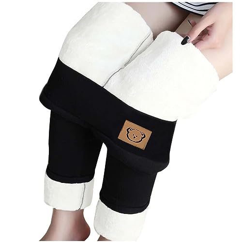 Thermo Leggings Damen Fleece Gefüttert Thermoleggins Winter Lang Thermohose mit Innenfleece High Waist Elastisch Yogahose Verdickte Warme Strumpfhose Sportleggins Laufhose Sporthose Sport Leggins Thermo Leggings Damen Fleece Gefüttert Thermoleggins Winter Lang Thermohose mit Innenfleece High Waist Elastisch Yogahose Verdickte Warme Strumpfhose Sportleggins Laufhose Sporthose Sport Leggins von Komiseup
