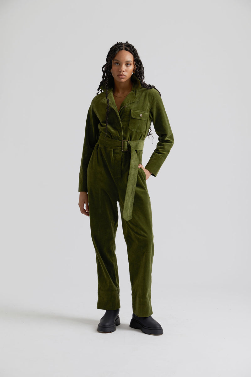 Cord Jumpsuit Relaxed Fit Modell: Electra von Komodo