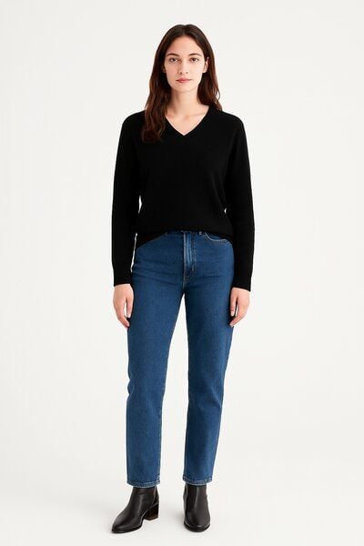 Komodo Merino-Pullover mit V-Auschnitt Modell: Natty von Komodo