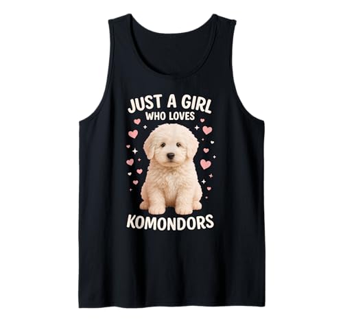 Nur EIN Mädchen, das Komondor liebt Tank Top Nur EIN Mädchen, das Komondor liebt Tank Top von Komondor Dog