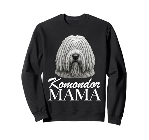 Komondor Mama Sweatshirt Komondor Mama Sweatshirt von Komondor Mom