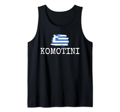 Komotini City Griechenland Urlaub Stadt Hellenic Frauen Männer Wortspiel Tank Top Komotini City Griechenland Urlaub Stadt Hellenic Frauen Männer Wortspiel Tank Top von Komotini Greeks Travel Greek Novelty Greece Gag
