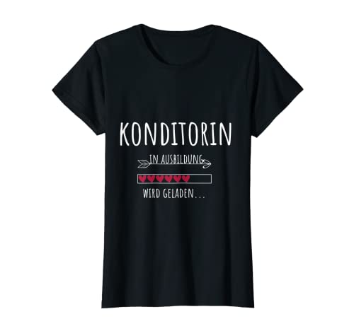 Damen Konditorin Backen Kuchen Ausbildung Beruf Geschenk T-Shirt von Konditorin in Ausbildung wird geladen