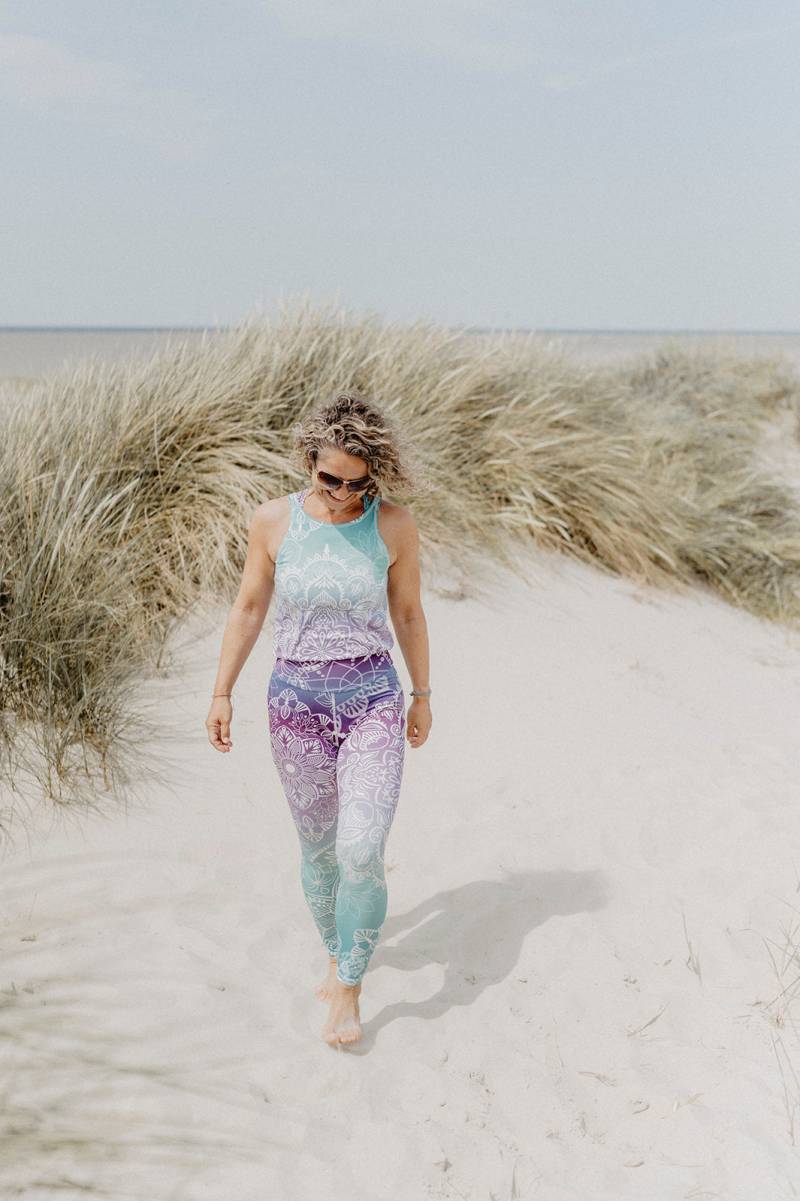 Jumpsuit Spirit Mandala Aqua von Konekto