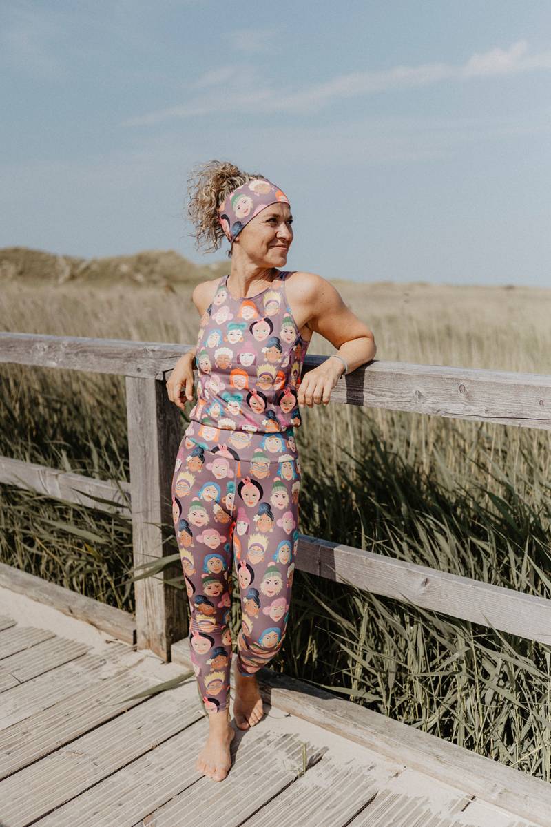 Jumpsuit Spirit Faces Jumpsuit Spirit Faces von Konekto