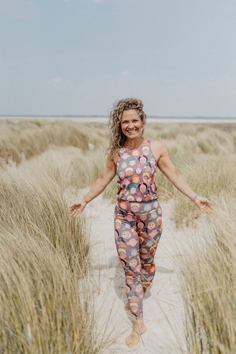 Jumpsuit Spirit Faces von Konekto