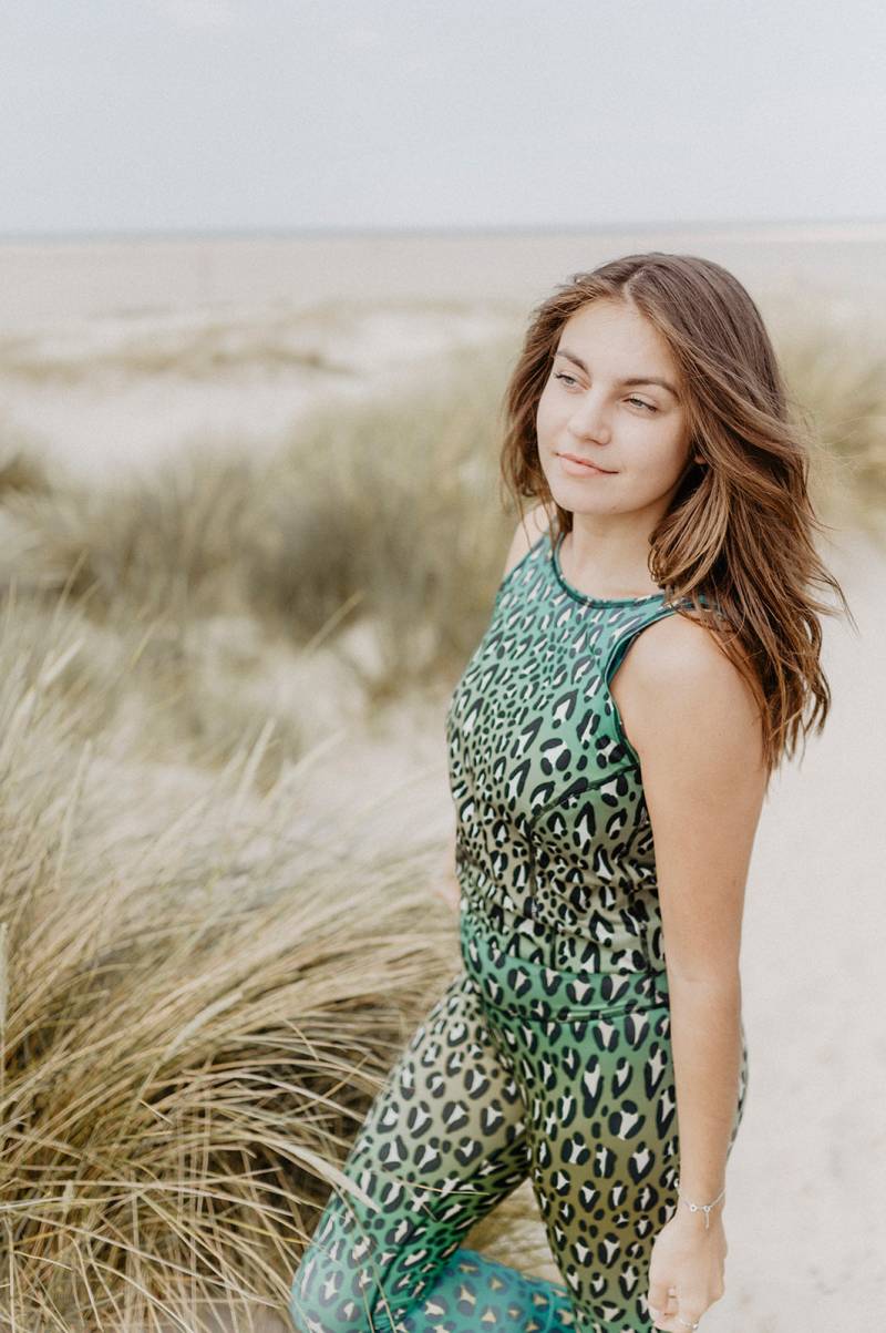 Jumpsuit Spirit Leo Green Jumpsuit Spirit Leo Green von Konekto