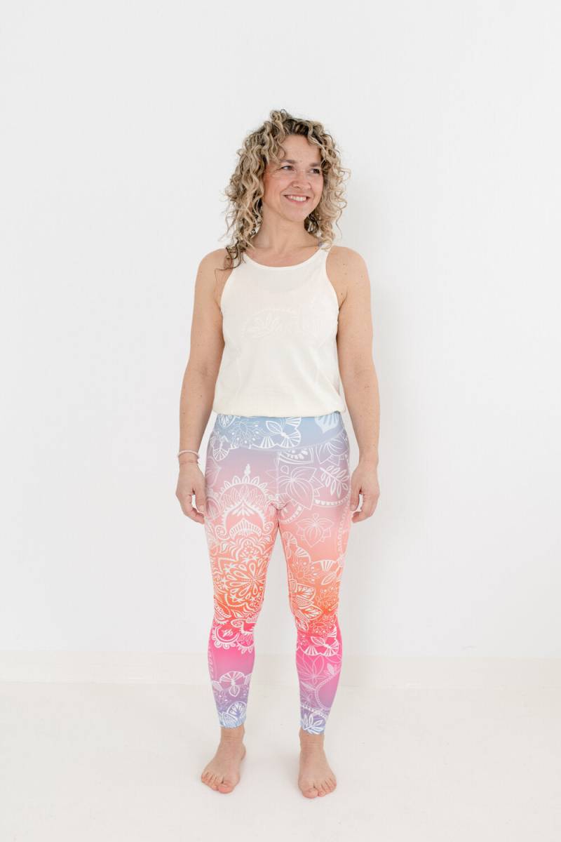 Jumpsuit Active Fire Circle mit Bio Jersey Cream von Konekto