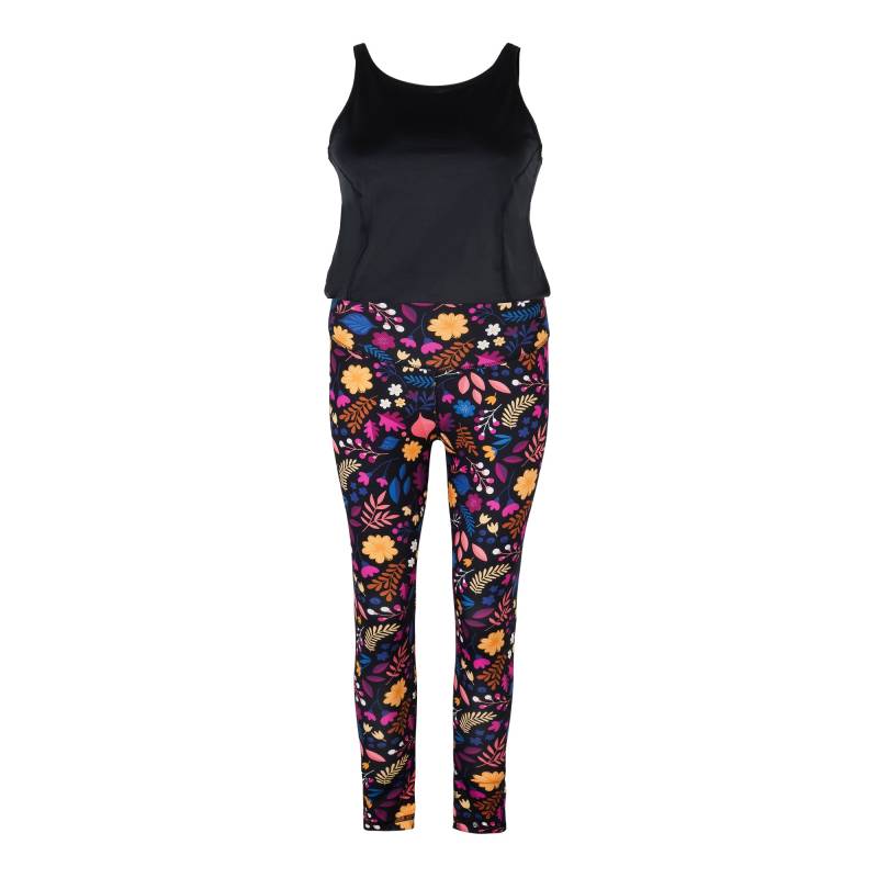Jumpsuit Active Primerose mit Schwarz von Konekto