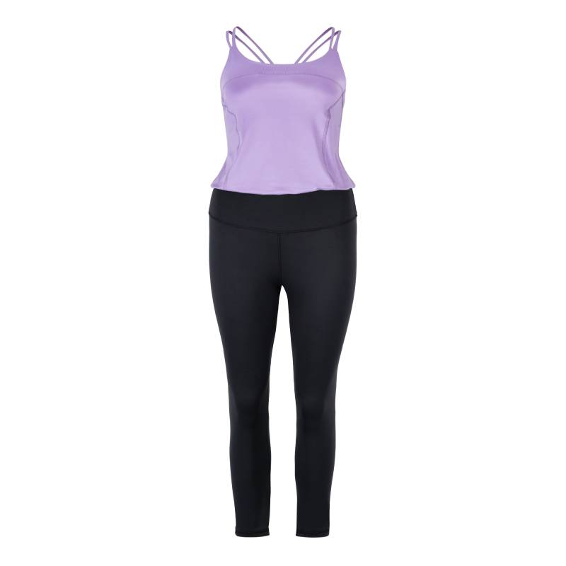 Jumpsuit Motion Schwarz mit Lavenda Jumpsuit Motion Schwarz mit Lavenda von Konekto