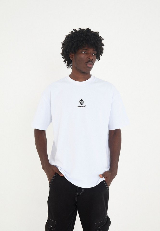 KongPany T-Shirt Unisex Design mit Rückenprint und Logo-Front Gang Gang_T-Shirt KongPany T-Shirt Unisex Design mit Rückenprint und Logo-Front Gang Gang_T-Shirt von KongPany