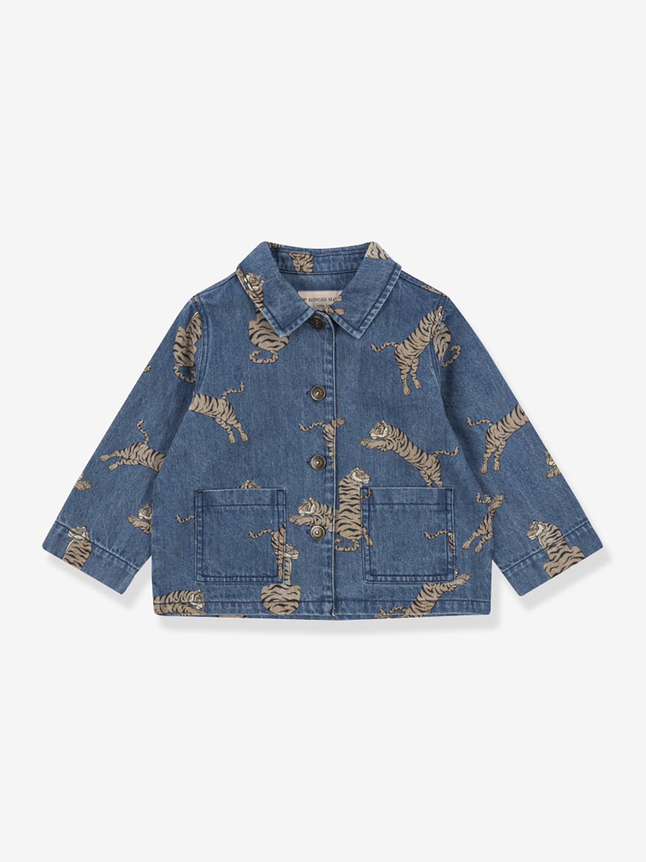 Jeansjacke mit Tiger-Print für Kinder MAGOT von Konges Slojd