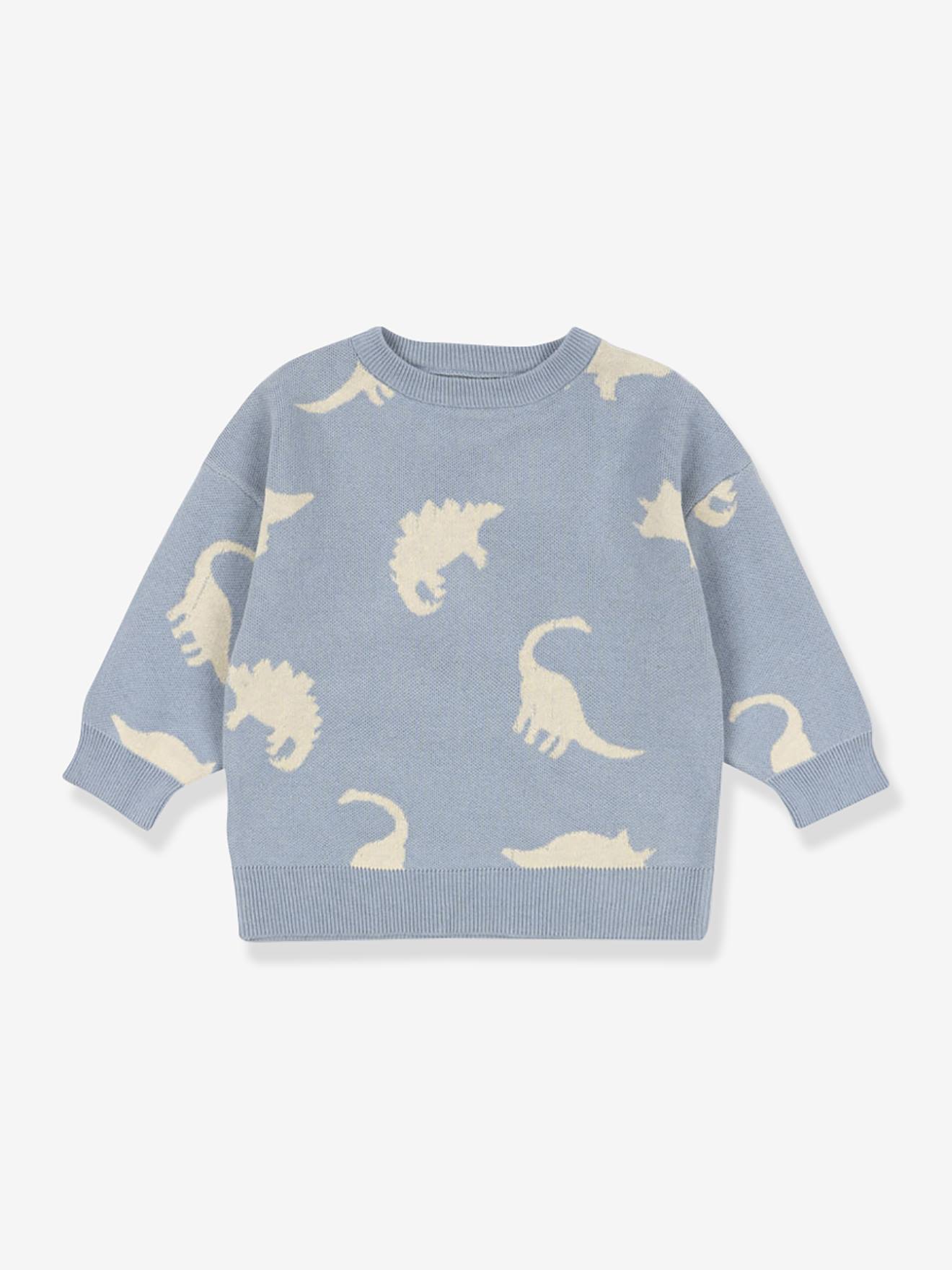 Strickpullover mit Dinosaurier-Motiven für Jungen von Konges Slojd