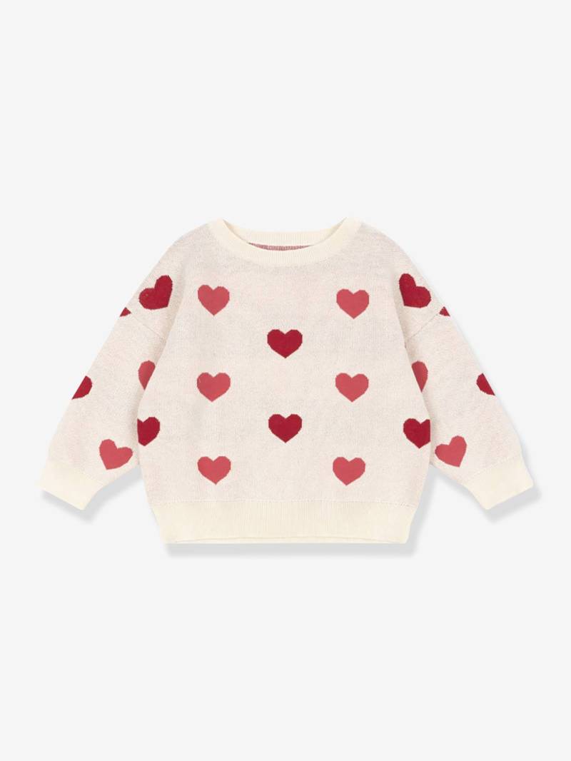 Strickpullover mit Herzmotiven für Kinder Strickpullover mit Herzmotiven für Kinder von Konges Slojd