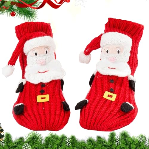 Fuzzy-Socken - Weihnachtsflauschsocken | Warme 3D-Wintersocken für Männer, Pinguin, bequeme Thermo-Schlafsocken, Hirschgriffsocken, Slipper-Socken, Geschenke für Frauen Kongou von Kongou