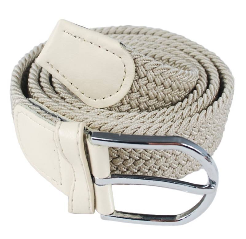 Kongs Flechtgürtel Elastischer Gürtel Unisex Übergröße Lederimitatdetails Metallschnalle elastisch 105cm 120cm 130cm 140cm 150cm 170cm von Kongs