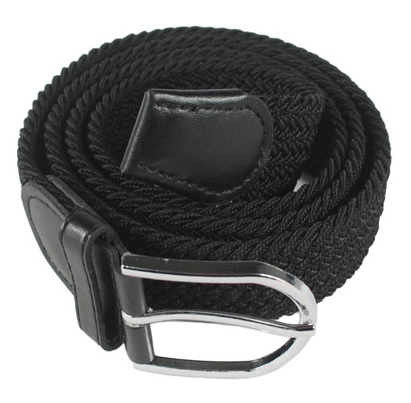 Kongs Flechtgürtel Elastischer Gürtel Unisex Übergröße Lederimitatdetails Metallschnalle elastisch, 105cm 120cm 130cm 140cm 150cm 170cm 180cm 190cm von Kongs