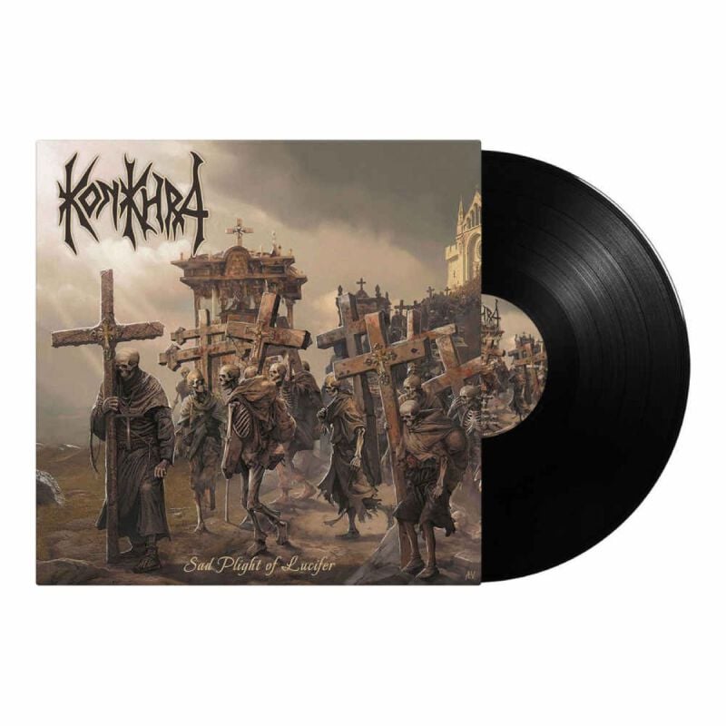 Konkhra Sad plight of Lucifer LP multicolor von Konkhra