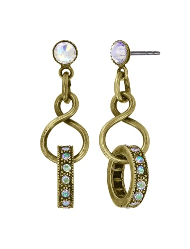 KONPLOT Ohrringe Steckverschluss Rings & Rhythm Messing antik Messing von Konplott