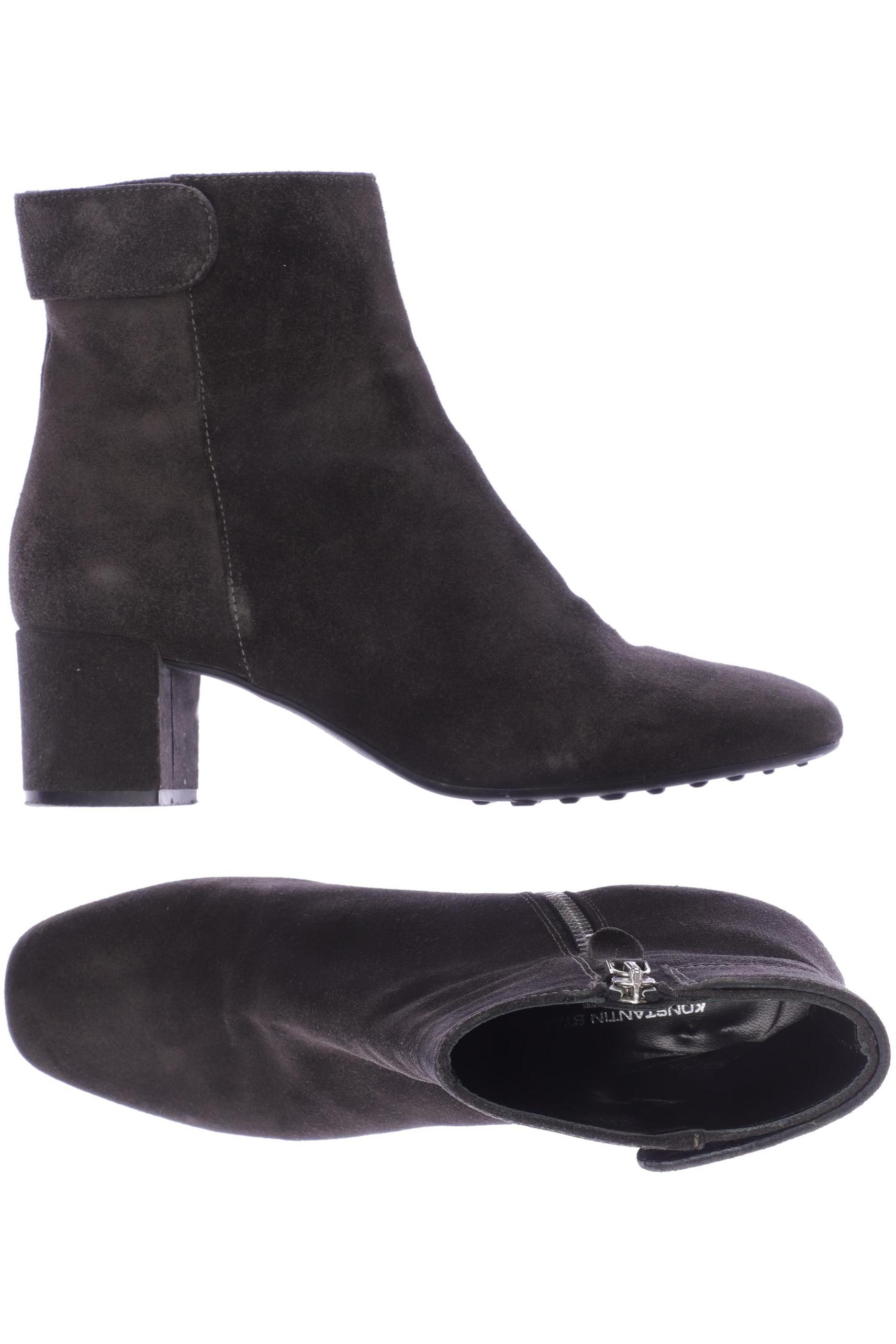 Konstantin Starke Damen Stiefelette, grau, Gr. 38.5 von Konstantin Starke