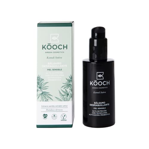 Kooch Kamuk Sativa Gesichtsreinigungsbalsam 100 ml | Vegan und natürlich, schützt die Hautbarriere, mit Cannabis-Extrakt | Gesichtsreiniger | Skincare | Face Cleanser | Make-up-Entferner von Kooch