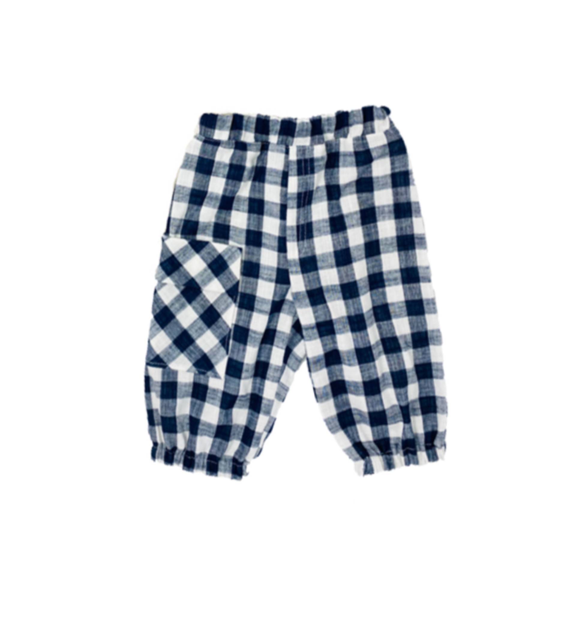 Karierte Hose Mit Cargotasche - Koochické Karierte Hose Mit Cargotasche - Koochické von KoochickeStore