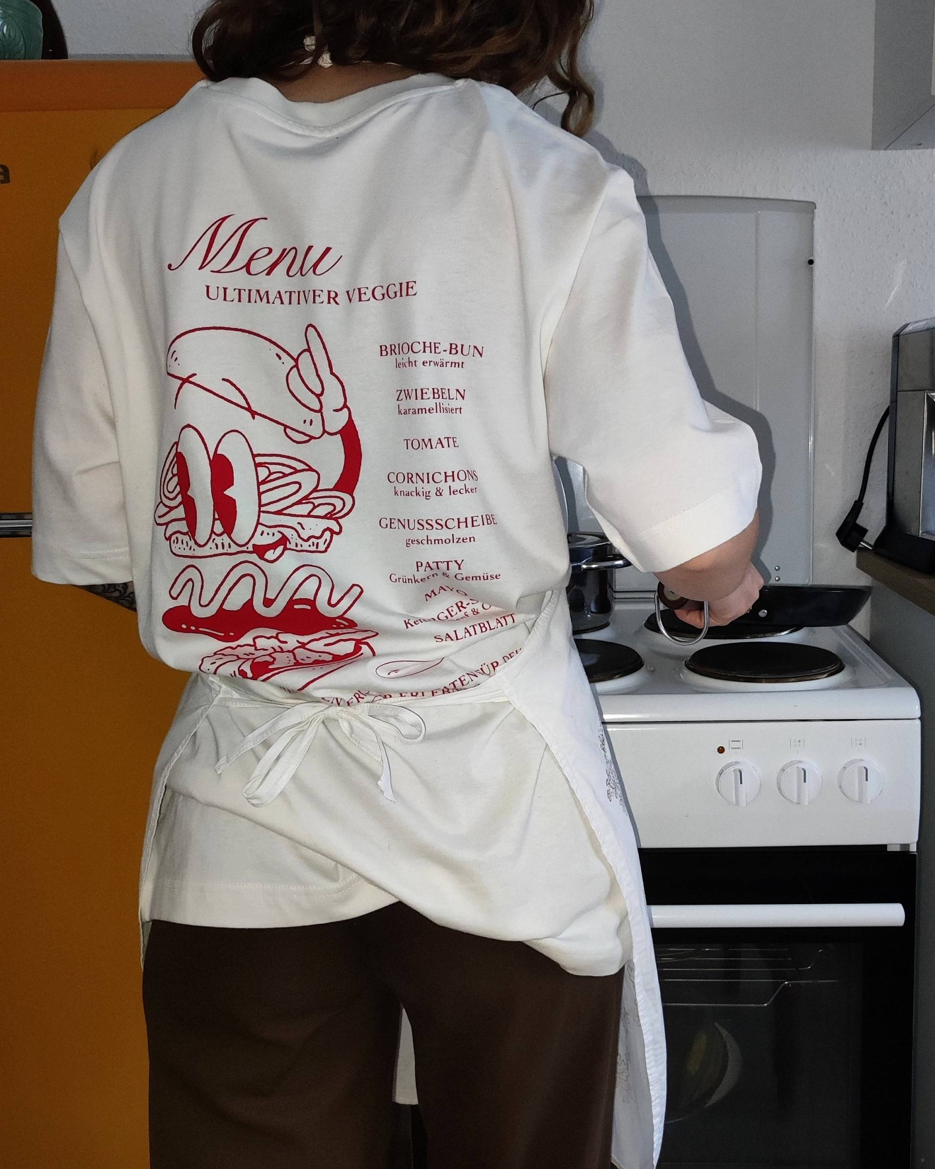Burger T-Shirt | Oversized Unisex Retro Cartoon Burger T-Shirt | Oversized Unisex Retro Cartoon von Koohls
