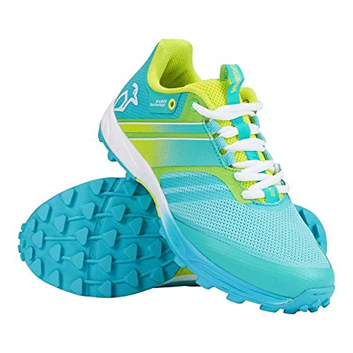 Kookaburra Unisex 2021 Vivid Mint/Gelb – SNR Größe 42, Hockeyschuhe, Mintgelb von KOOKABURRA