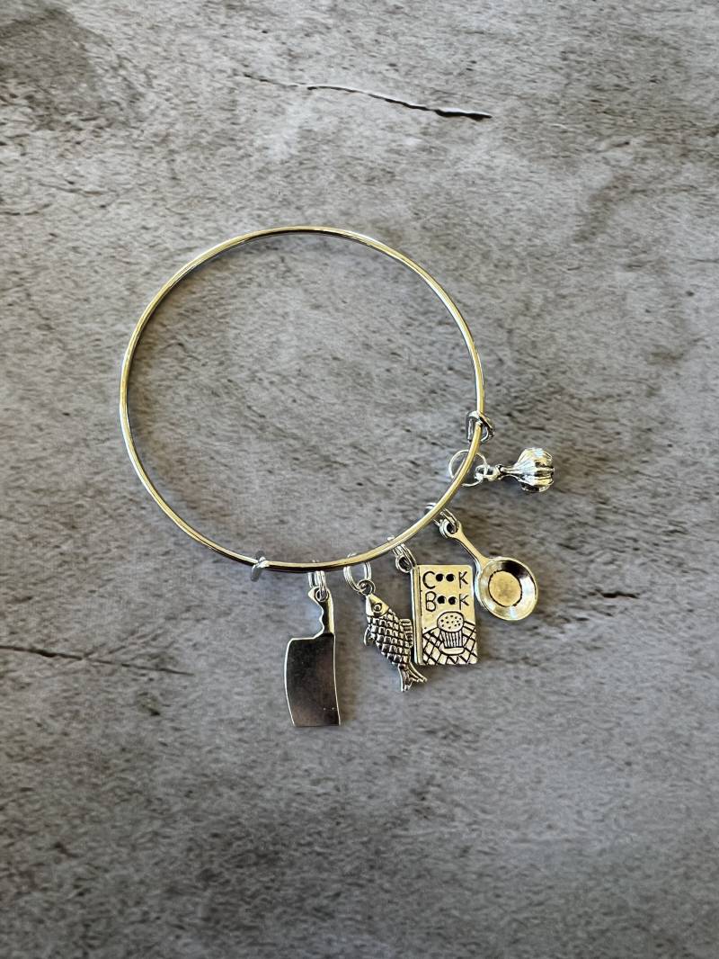 Köche Armband Koch Utensilien Charm Feinschmecker von KooktownCrafty