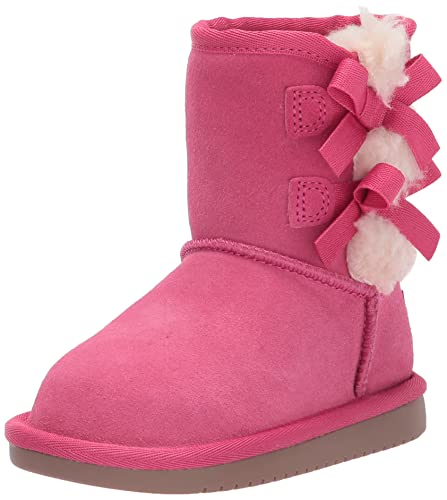 Koolaburra by UGG T Victoria Kurzstiefel für Mädchen, Fandango Pink, 12.0 cm von Koolaburra by UGG