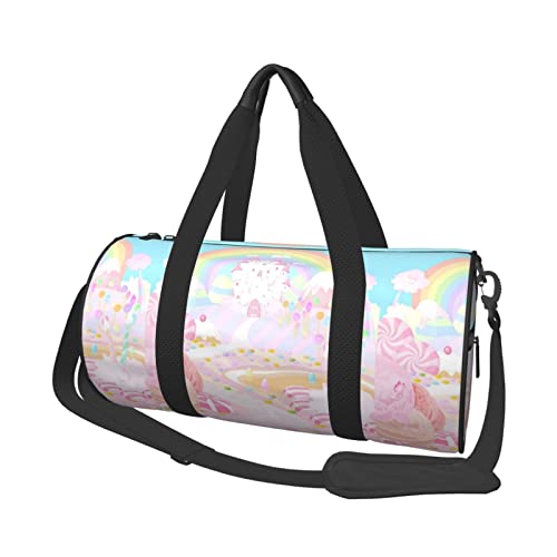 Reisetasche für Damen und Herren, 45 x 22,9 cm, Rosa, Schwarz, Einheitsgröße von Koolr