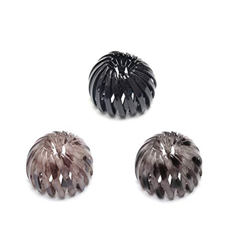 Vintage Haarklammer Vogelnest Haarspange Klaue Clips Klein Haarspangen Haargreifer Clips Rutschfeste Haarnadel Haarkrallen für Damen Frauen von Kooshy