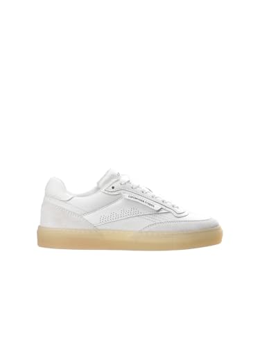 Copenhagen CPH90/LEM/WCR White/Cream In weiß-creme.Niedrige Sneaker aus einem Leder-Mix.Retro-Silhouette.Kontrastierende Elemente mit gestickten Details und perforierten Mustern.Gepolsterte Ferse Copenhagen CPH90/LEM/WCR White/Cream In weiß-creme.Niedrige Sneaker aus einem Leder-Mix.Retro-Silhouette.Kontrastierende Elemente mit gestickten Details und perforierten Mustern.Gepolsterte Ferse von Kopenhagen