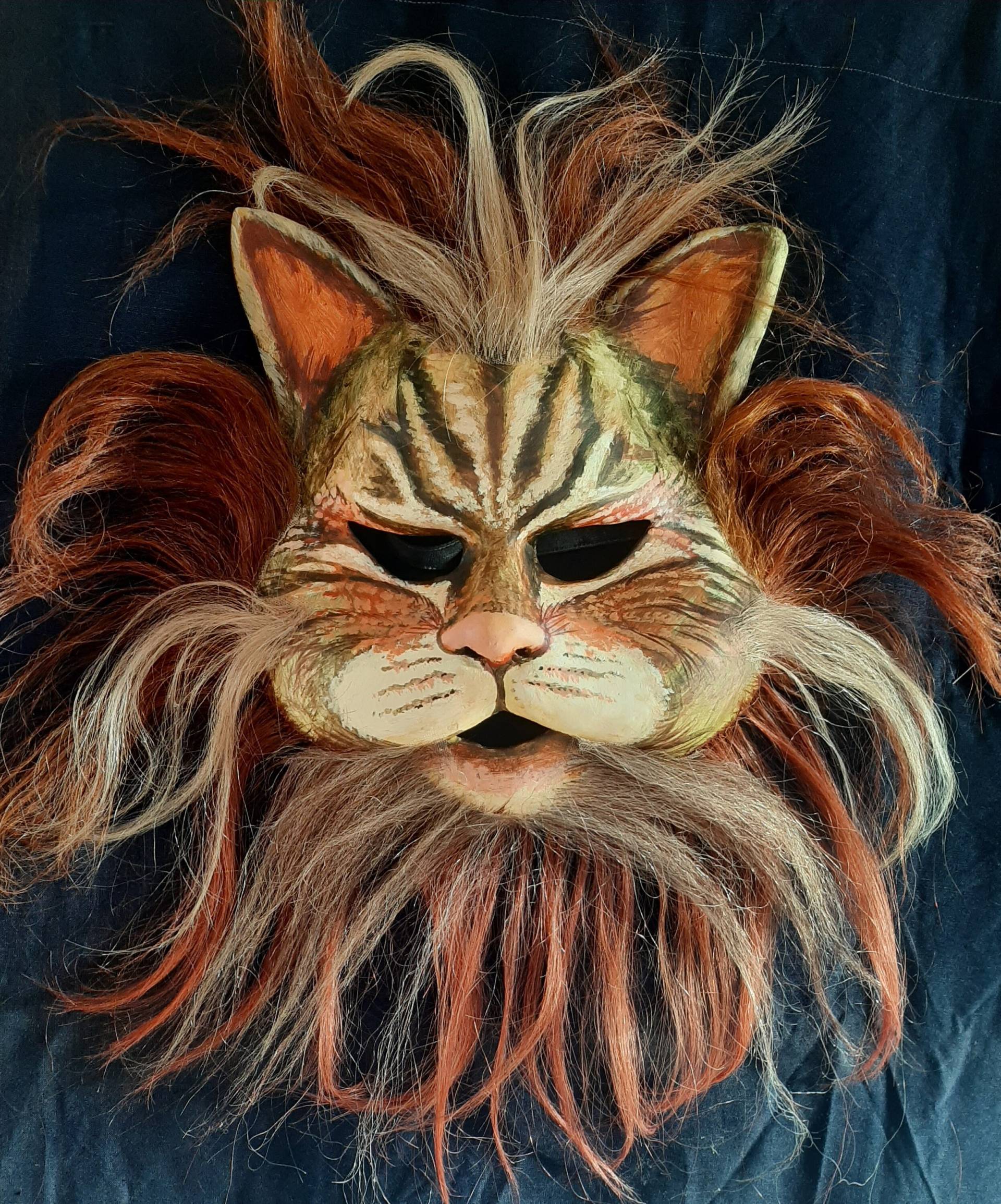 Katze Maske von KopfKoerperKunst