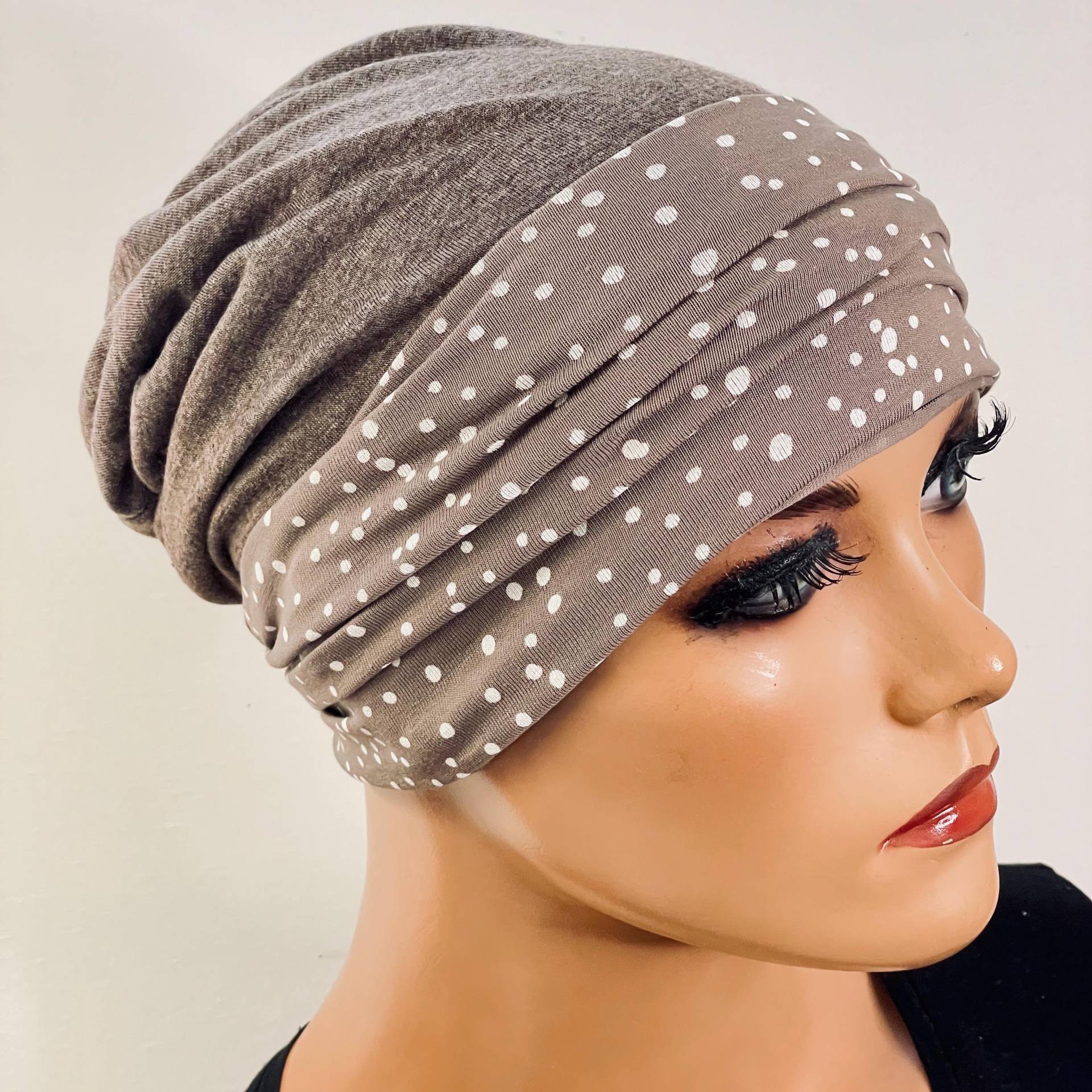 2-Tlg. Kombiset Beanie/Mütze + Stirnband Ideal Bei Chemotherapie Oder Als Chices Accessoire Chemo Mütze Kopftuch Krebs 2-Tlg. Kombiset Beanie/Mütze + Stirnband Ideal Bei Chemotherapie Oder Als Chices Accessoire Chemo Mütze Kopftuch Krebs von KopfundKragen