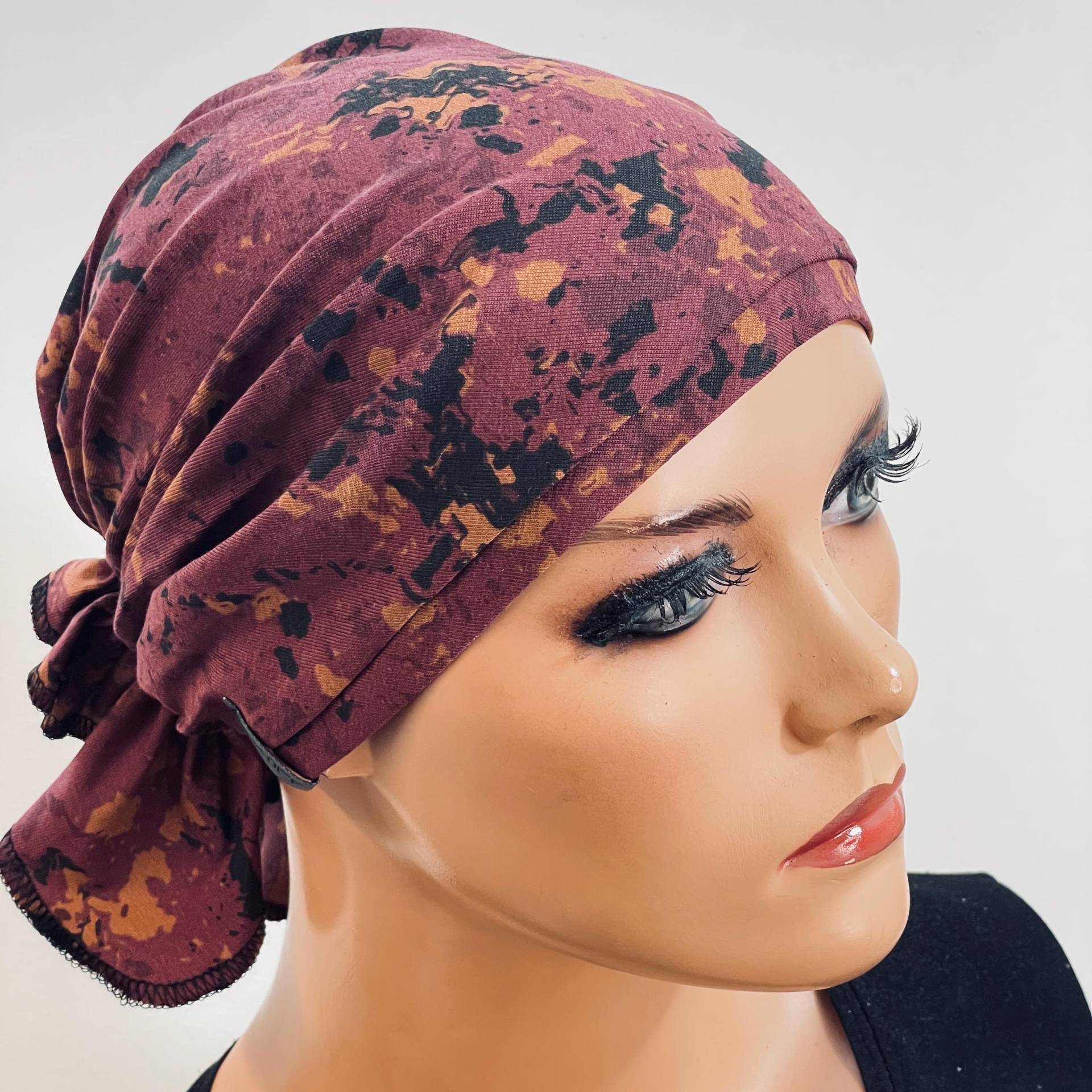 Bandana Ohne Binden Chemotherapie Chemokopfbedeckung Krebs Chemomütze Chemotuch Turban Cabriomütze Bandana Ohne Binden Chemotherapie Chemokopfbedeckung Krebs Chemomütze Chemotuch Turban Cabriomütze von KopfundKragen