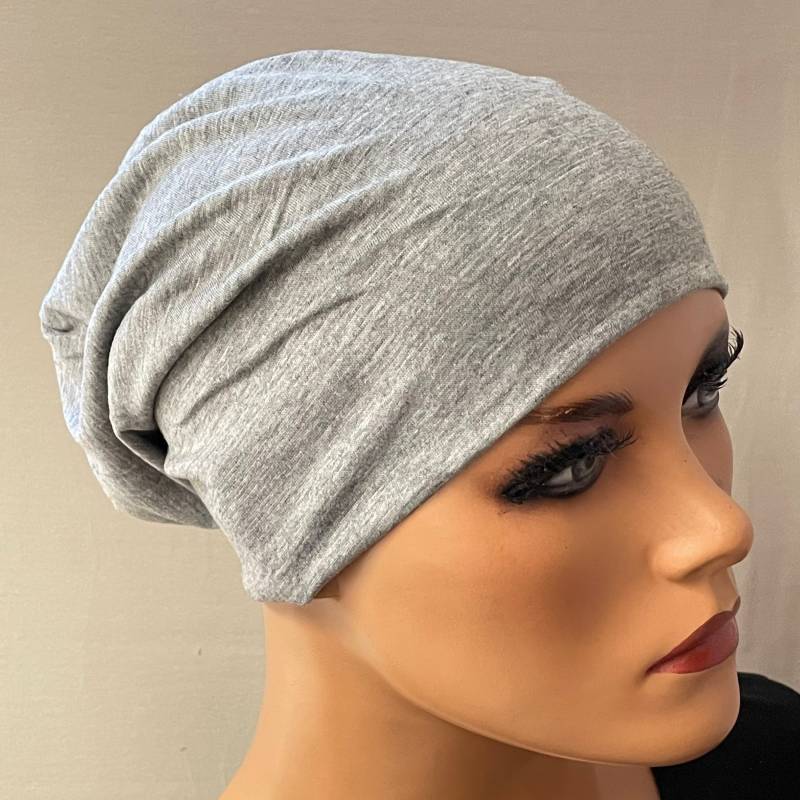 Basic-Beanie/Mütze Bequem Chemotherapie Chemo Chemokopftuch Mütze Cabriomütze Sommerbeanie von KopfundKragen
