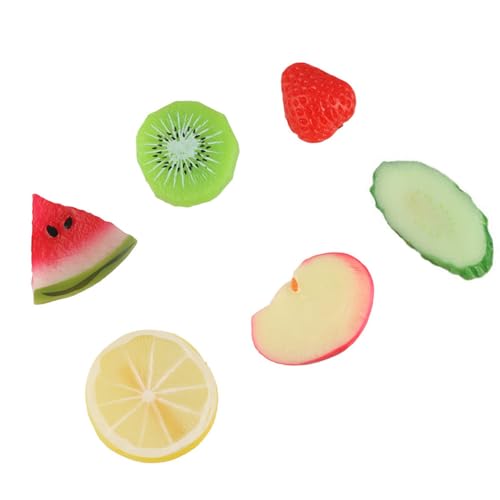 Simulation Obst Haarspangen, kreative Simulation Zitrone Wassermelone Haarspangen Persönlichkeit Haarspangen Seitliche Haarnadeln Haarschmuck für Frauen Mädchen von Kopida