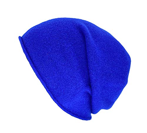 Kopka Wintermütze Strickmütze für Damen/Herren aus 100% Merinowolle (blau/Indigo) von Kopka Accessories